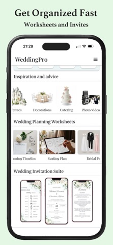 WeddingPRO screenshot