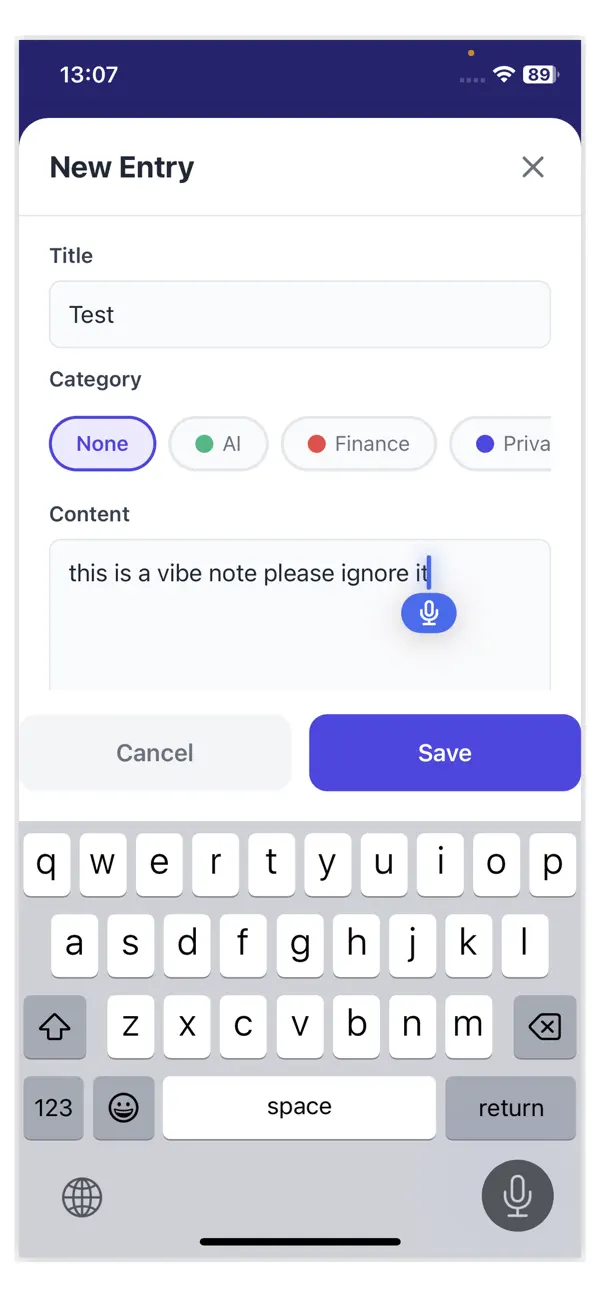 #2. SnapyNotes (iOS) โดย: Ergun Bassan
