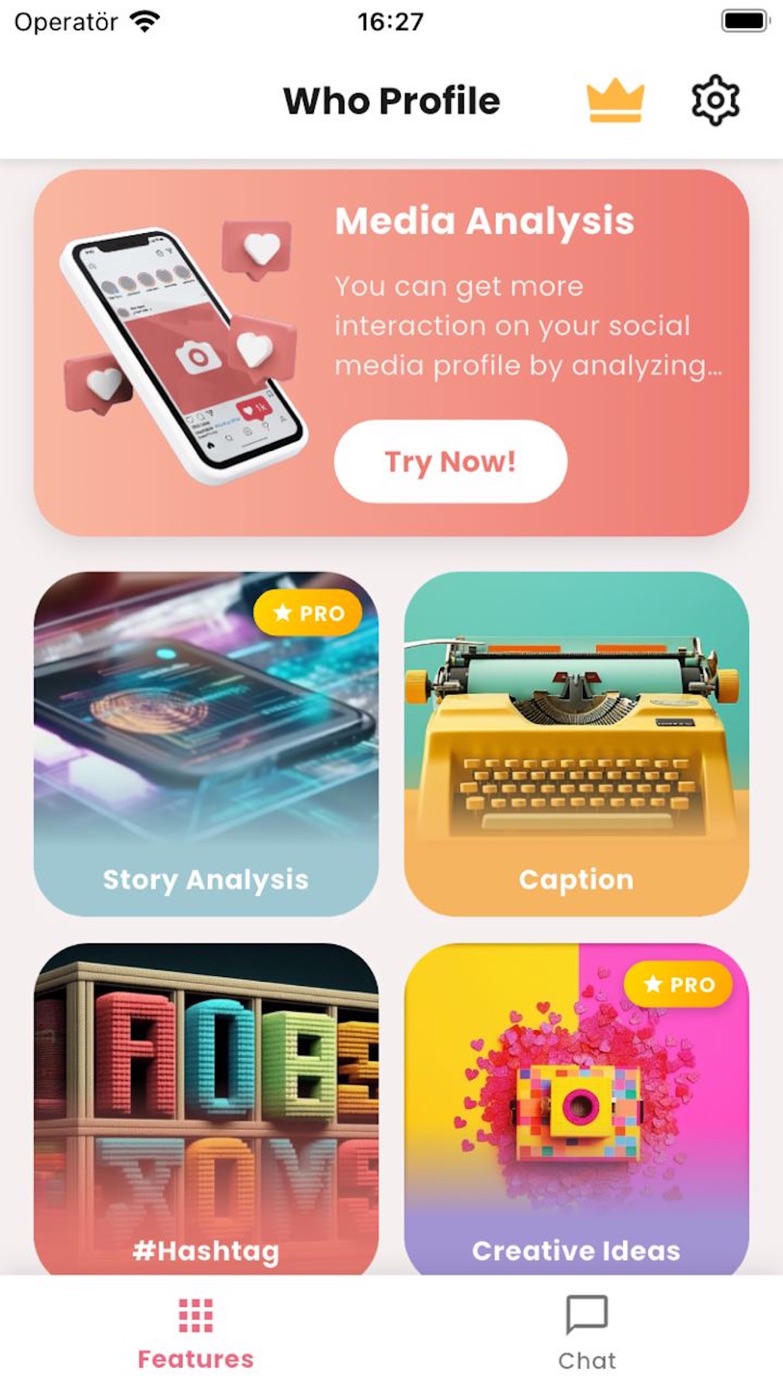 Who profile: AI Analysis App Store screenshot 1