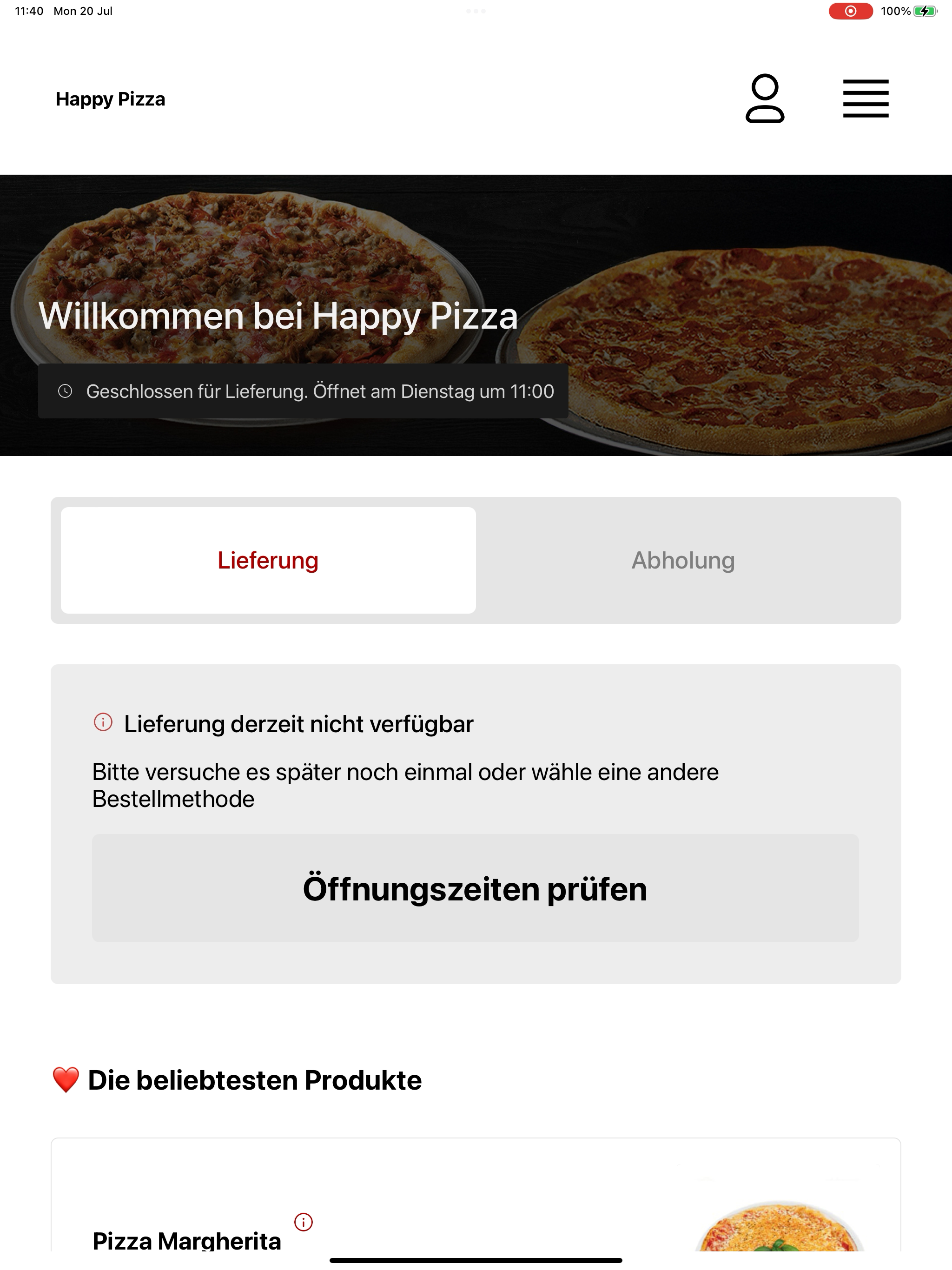 Happy Pizza Solingen screenshot 9