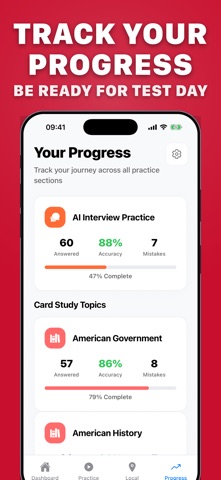 US Citizenship Test 2026 App Screenshot 5 of 8
