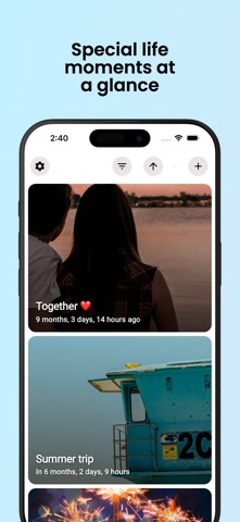 Moments Countdown Screenshot 1 of 6