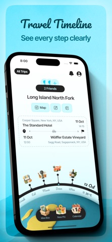 Blue Dot: Travel Planner screenshot
