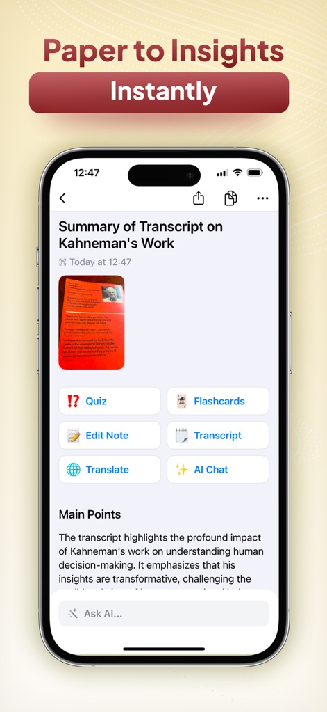 AI Note Taker - Smart Note - App de Educación | MWM