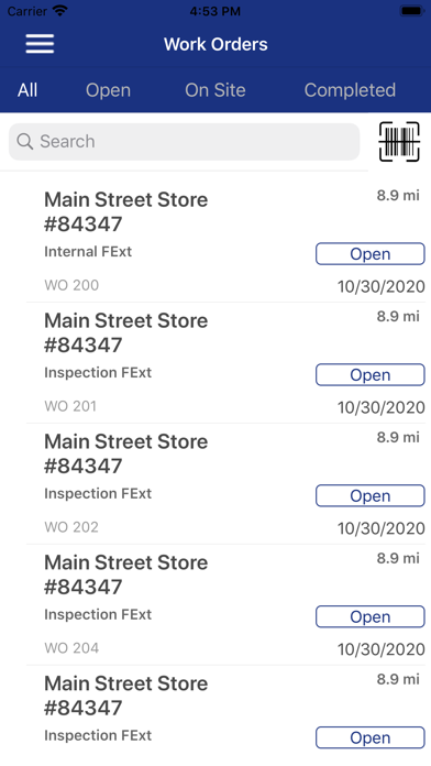 Commercial Fire Mobile Screenshot