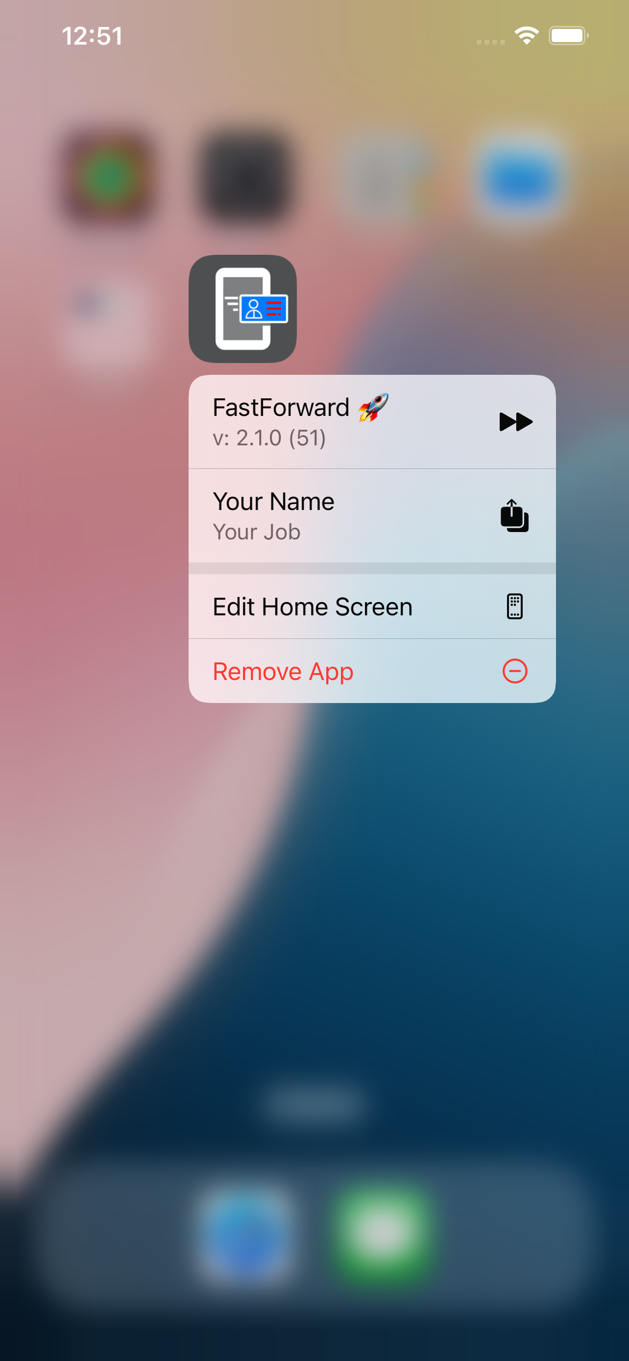 DropCard - show your personas screenshot 4