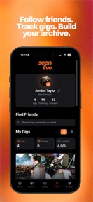 Seen Live screenshot