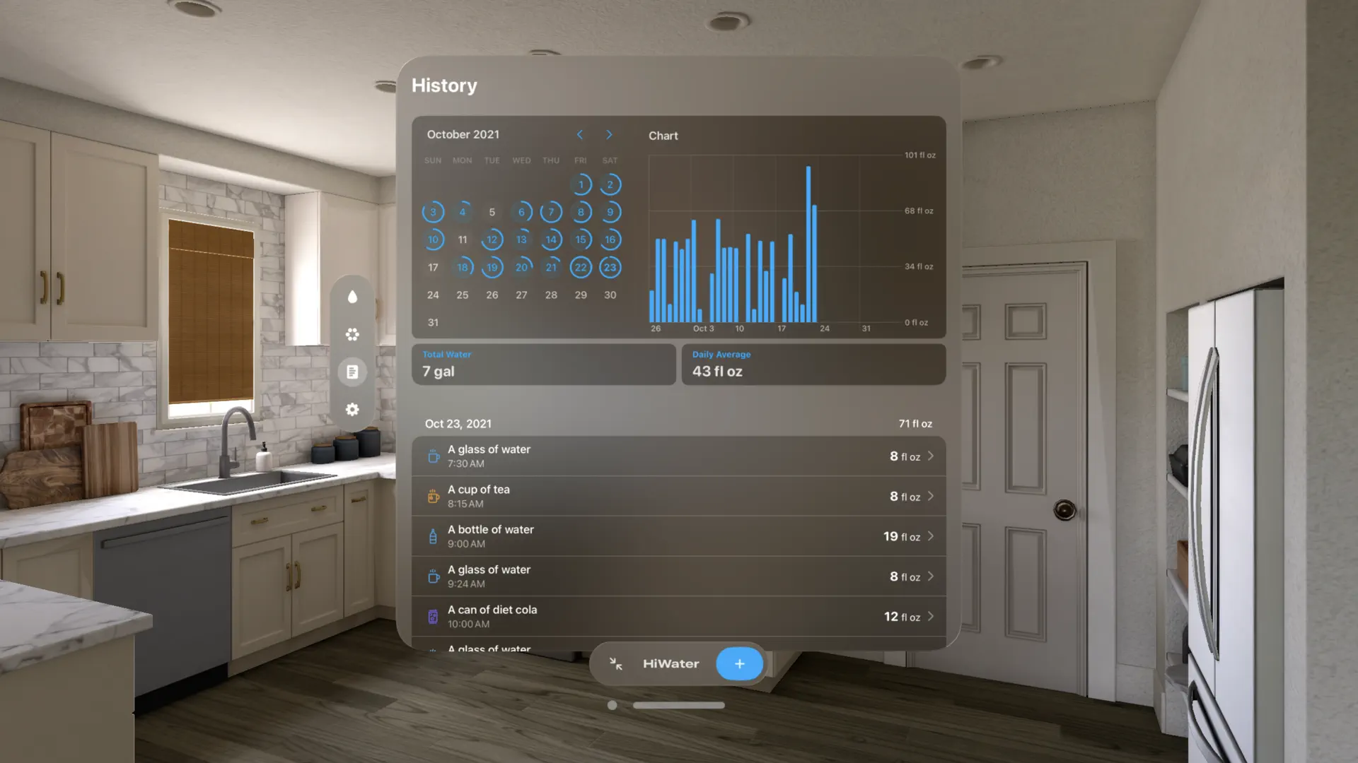 HiWater: Powerful Water Logger screenshot 4