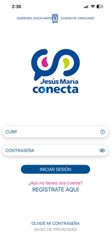 Jesus Maria Conecta iPhone screenshot