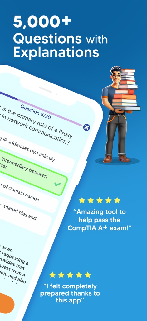 CompTIA A+ Exam Test Prep 2025 - Education App | MWM
