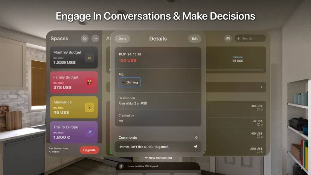 Expense Tracker Money Spaces screenshot 5