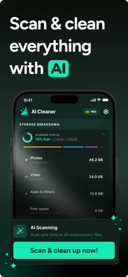 AI Cleaner - Storage Manager iPhone Ekran Görüntüsü 1
