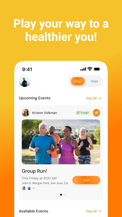 Mechi iPhone screenshot 1 - Health & Fitness app