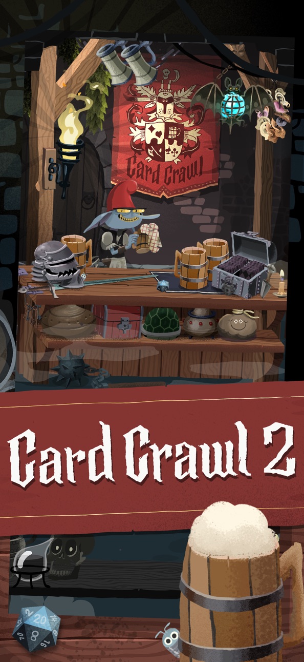 Card Crawl 2 iOS Mod IPA screenshot 4 - iOS game interface