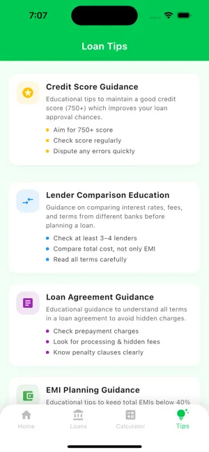 Easy Loan -Loan EMI Calculator screenshot 4