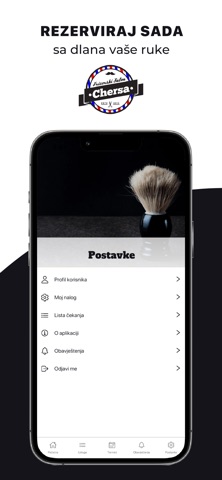 Chersa Barbershop iPhone screenshot
