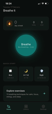 Breathe It. Screenshot 1 of 3