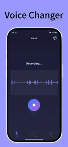 VoiceX - AI voice changer screenshot #1 for iPhone