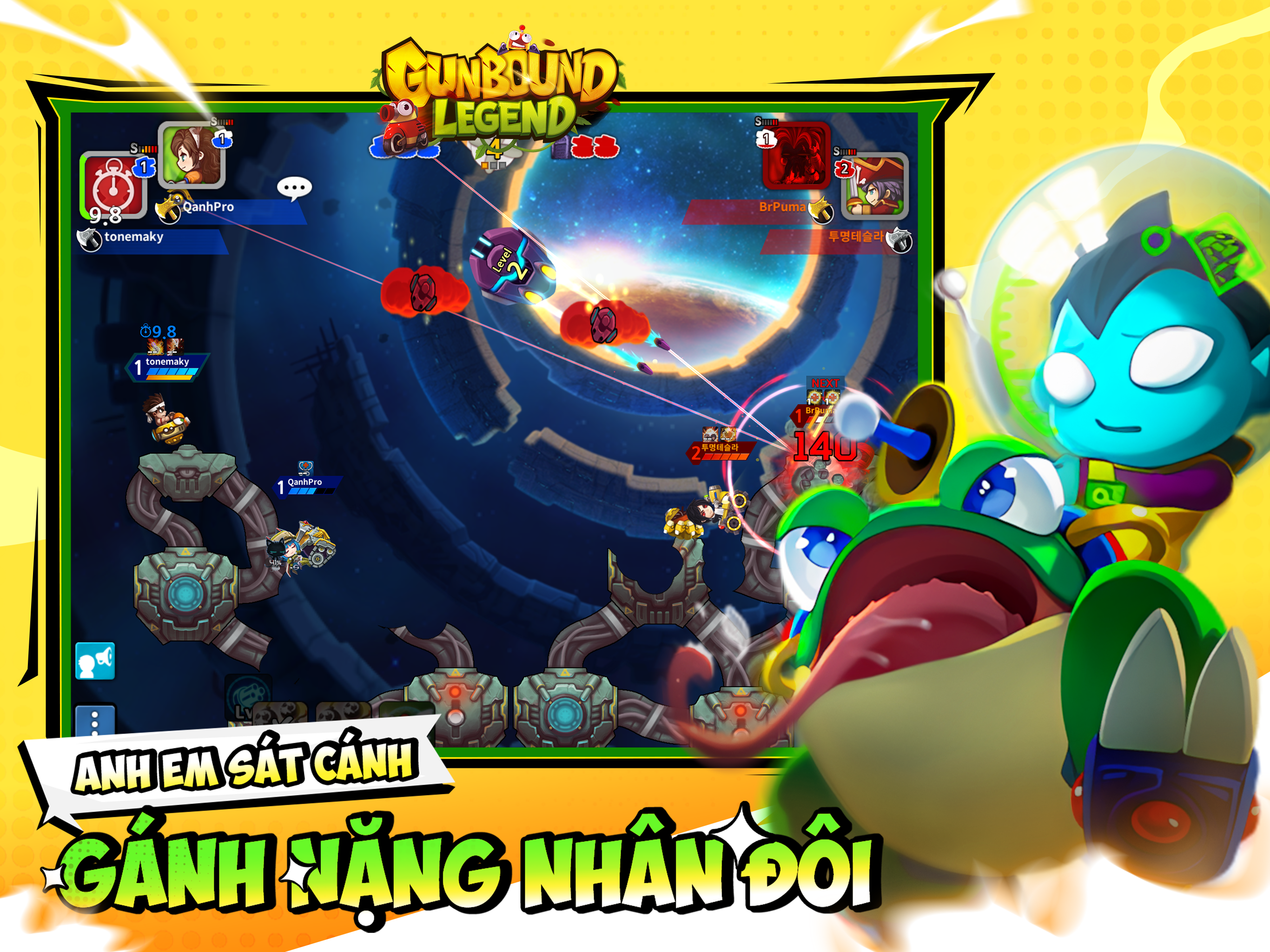 Gunbound Legend: Vua Toạ Độ