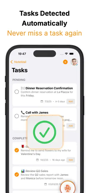 NoteMail: AI Meeting Notes screenshot 4