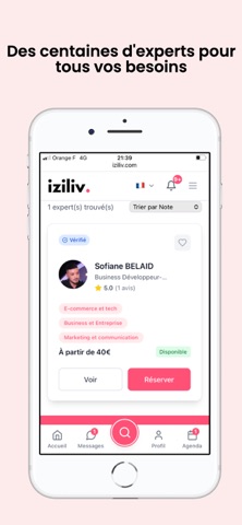 IZILIV : Des conseils en live screenshot