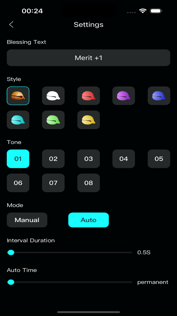 Zen Mind-Wooden fish beads