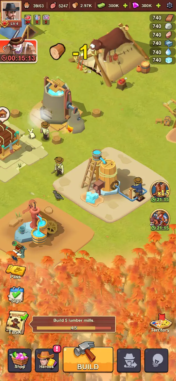 West Survivor iOS Mod IPA screenshot 2 - iOS game interface