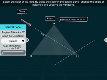 Prism Refraction - EduTech Era iPad screenshot