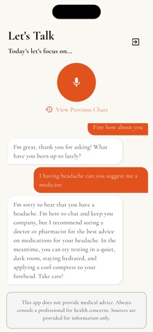 LetsTalk Buddy iPhone screenshot