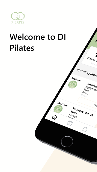 DI Pilates App iPhone screenshot 1 - Health & Fitness app