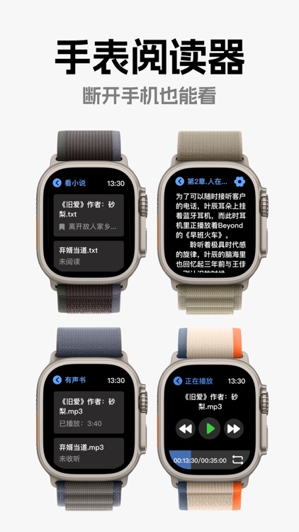 腕上小说阅读器