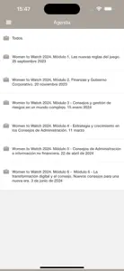 Programa Women to Watch de PwC screenshot #2 for iPhone