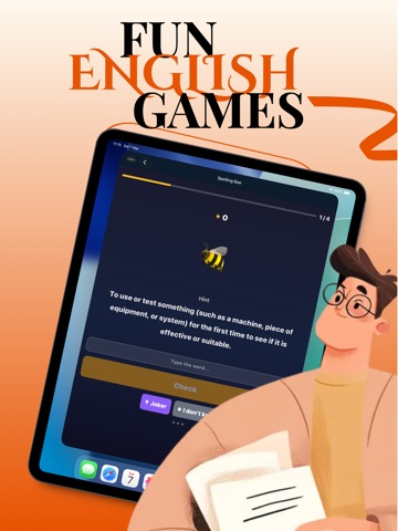 Learn English with AI Stories iPad screenshot