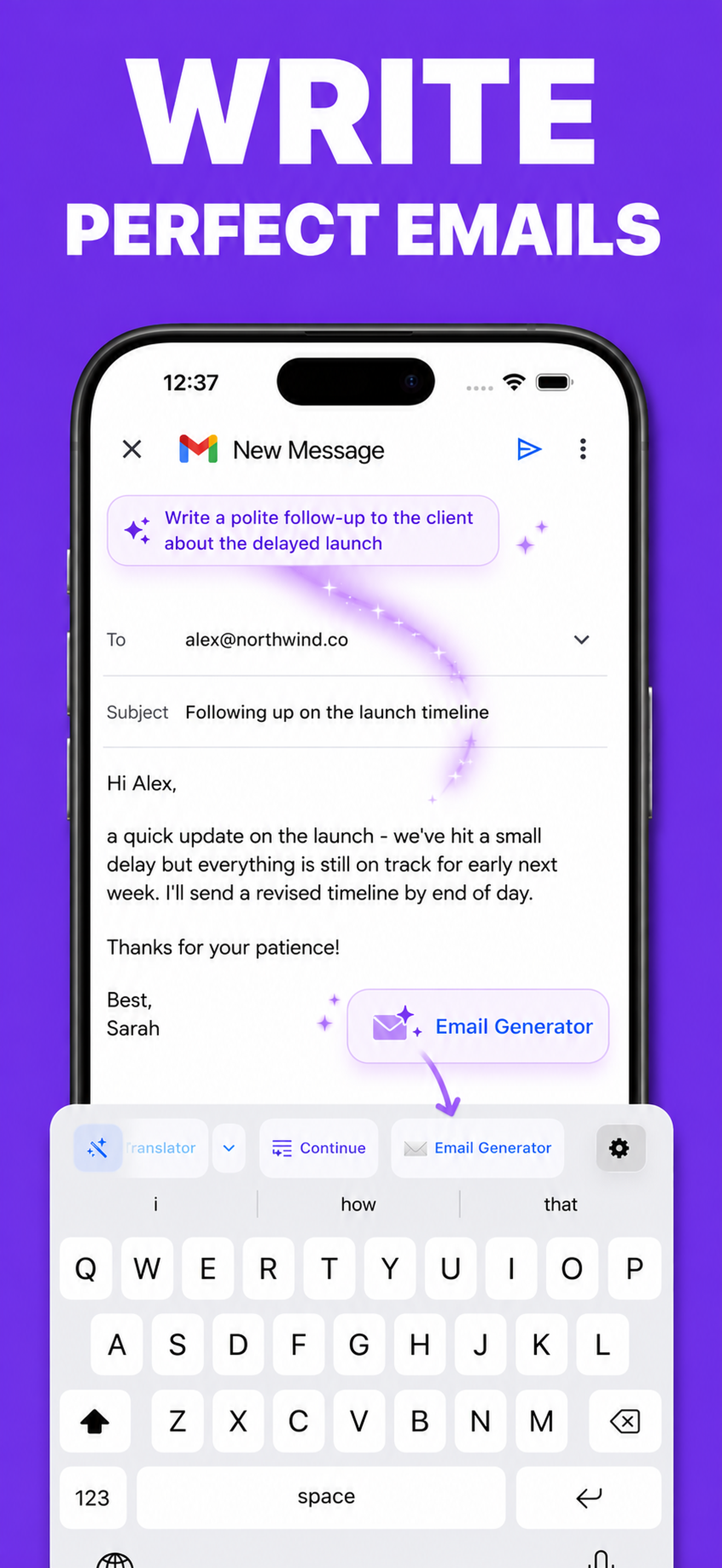 AI Grammar Keyboard - iGrammar screenshot 4