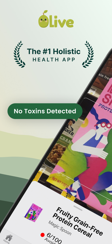 Olive - Holistic Food Scanner screenshot 1