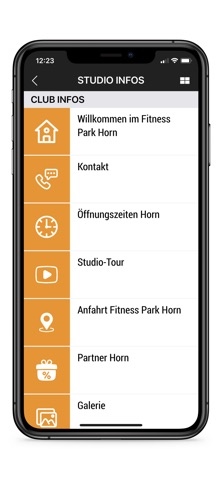 Fitness Parks iPhone screenshot