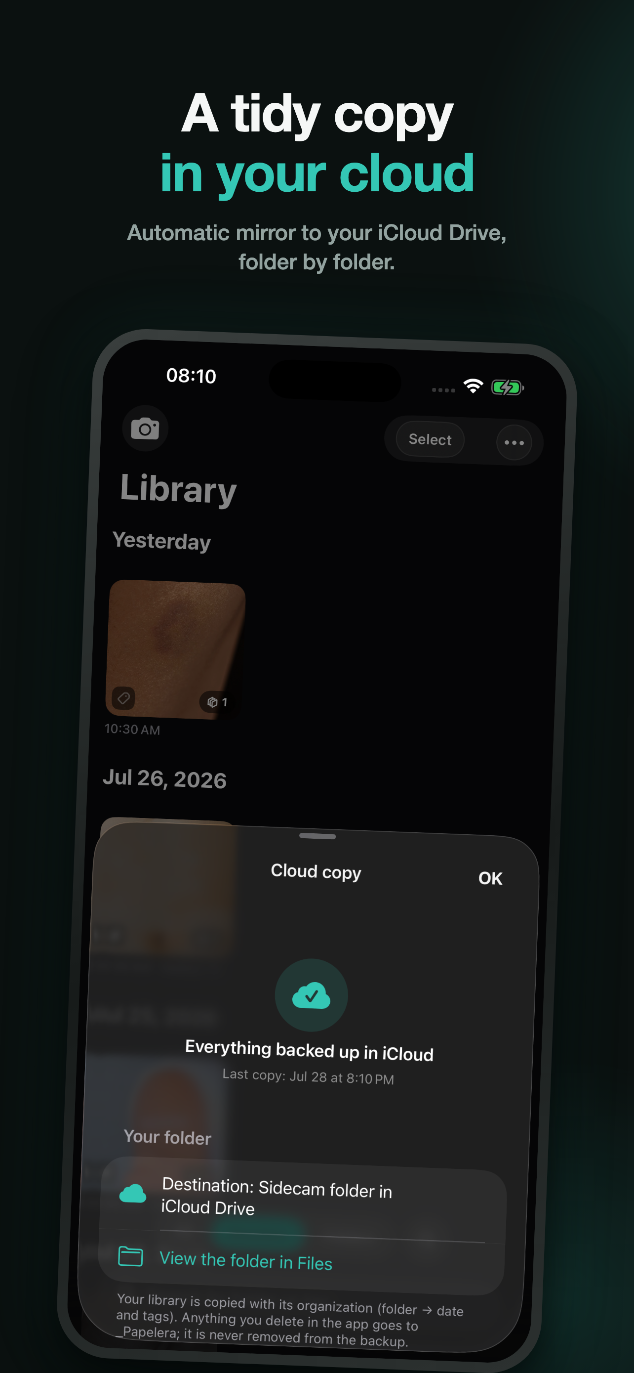 Sidecam – Work Camera screenshot 8