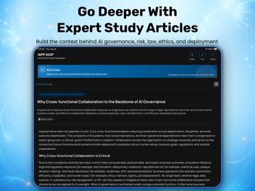 AI Certification Exam Prep iPad screenshot