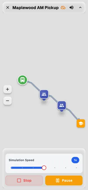 SafeRoutz Driver screenshot 1