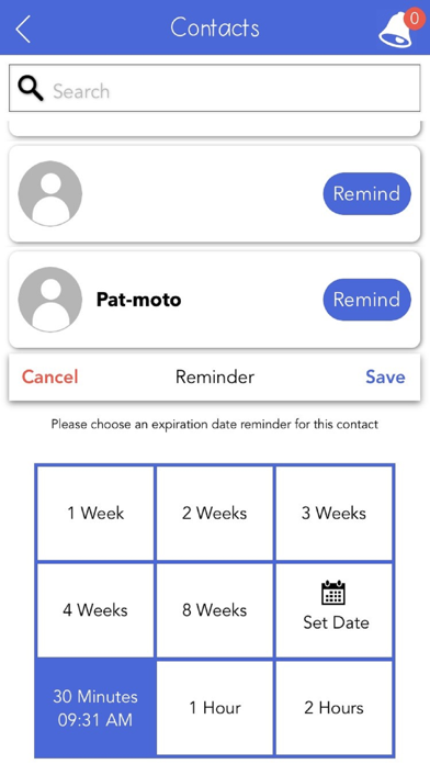 Screenshot 3 of Contact Me App App
