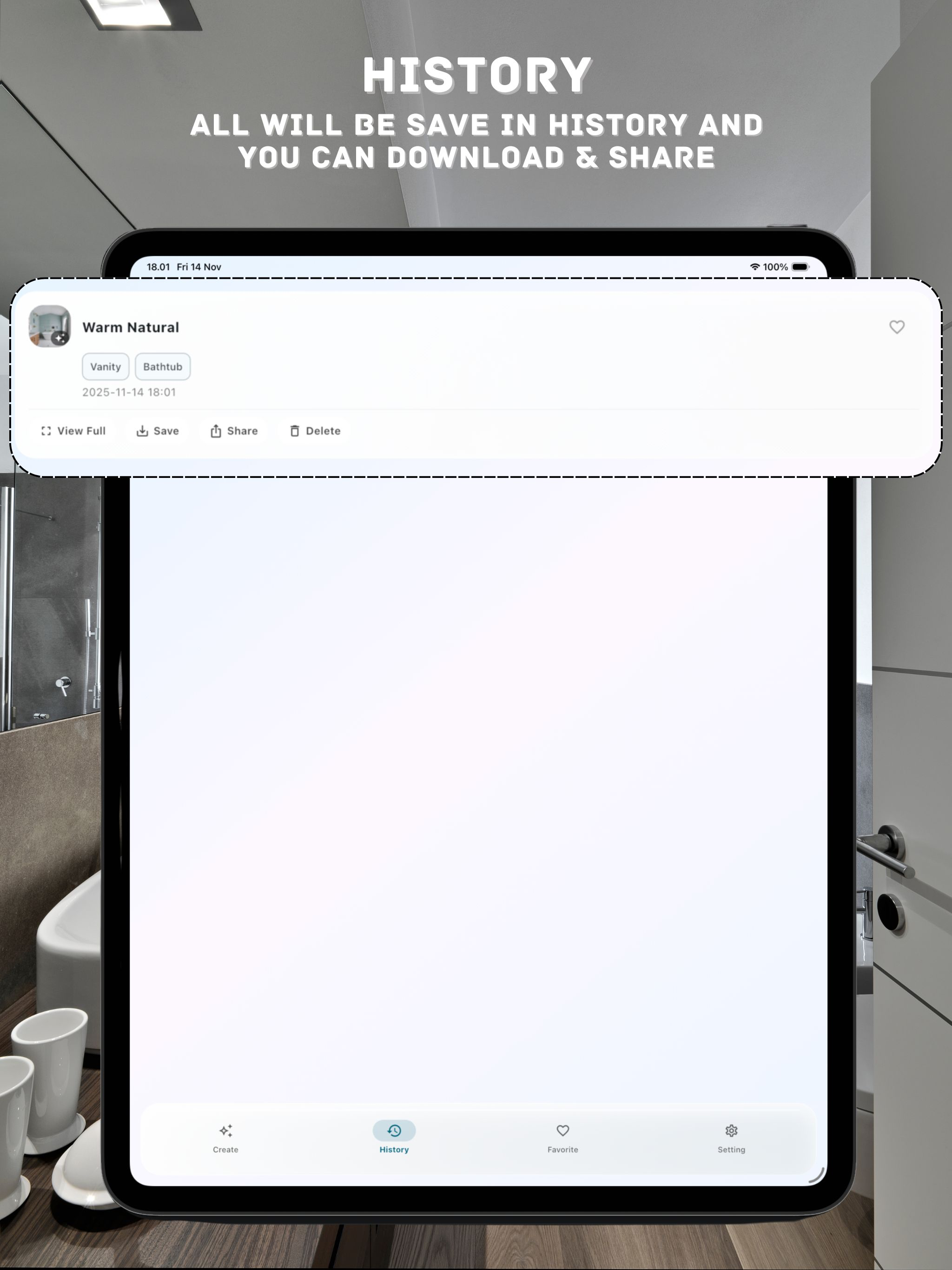 Bathroom AI : Redesign Home