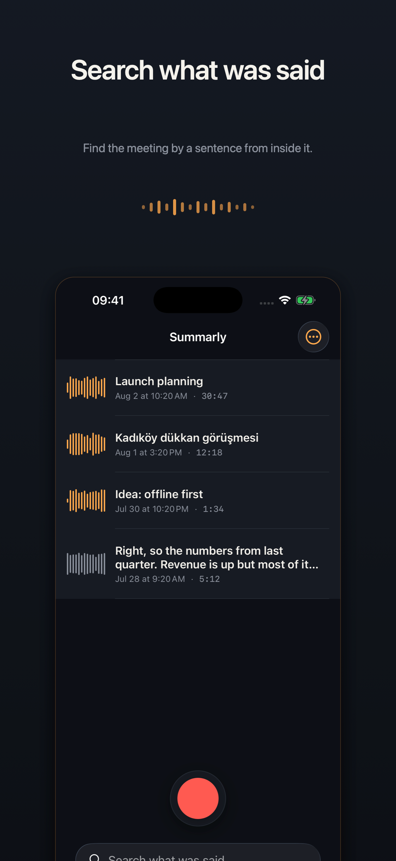 Summarly: Voice Notes to Text screenshot 2