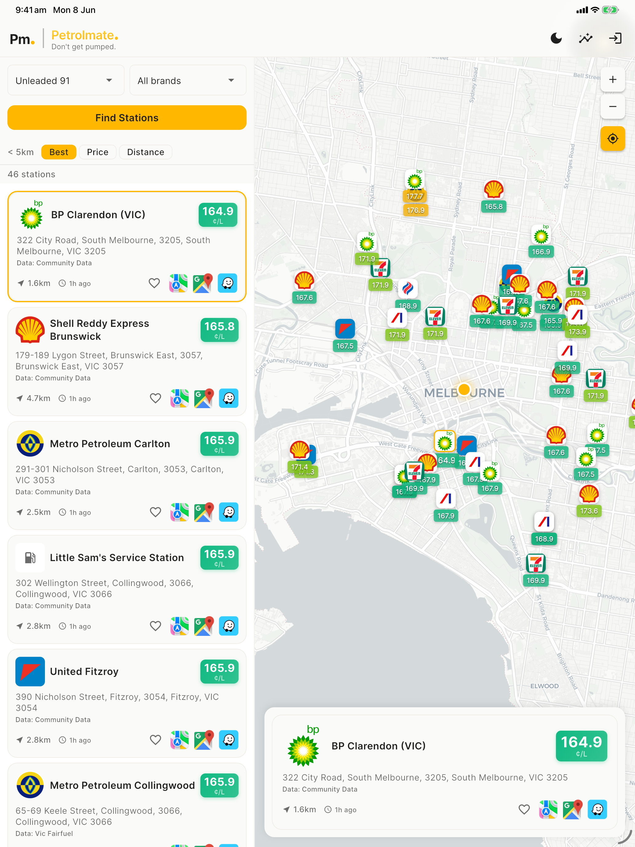 Petrolmate: Cheapest Fuel ANZ screenshot 11