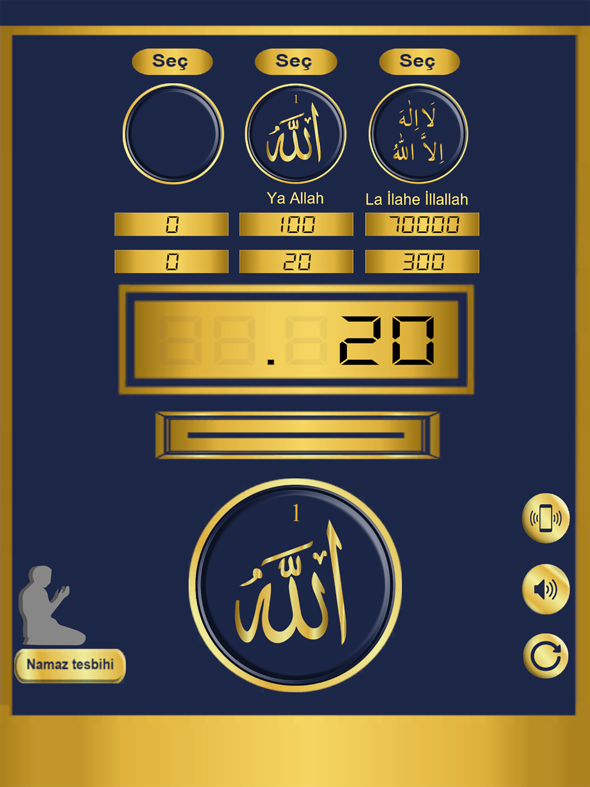 Tasbih-Zikr: Tasbeeh Counter