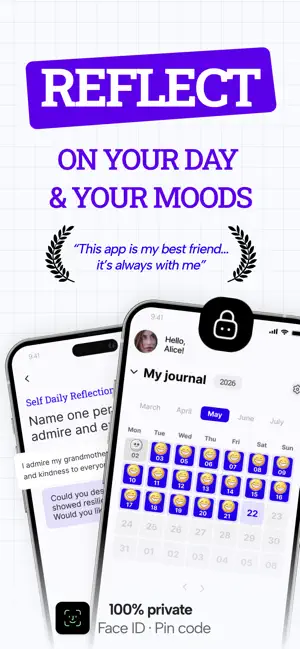 Reflect Journal & Diary - ULY screenshot 1
