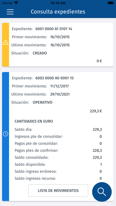 CDCJ Justicia Screenshot