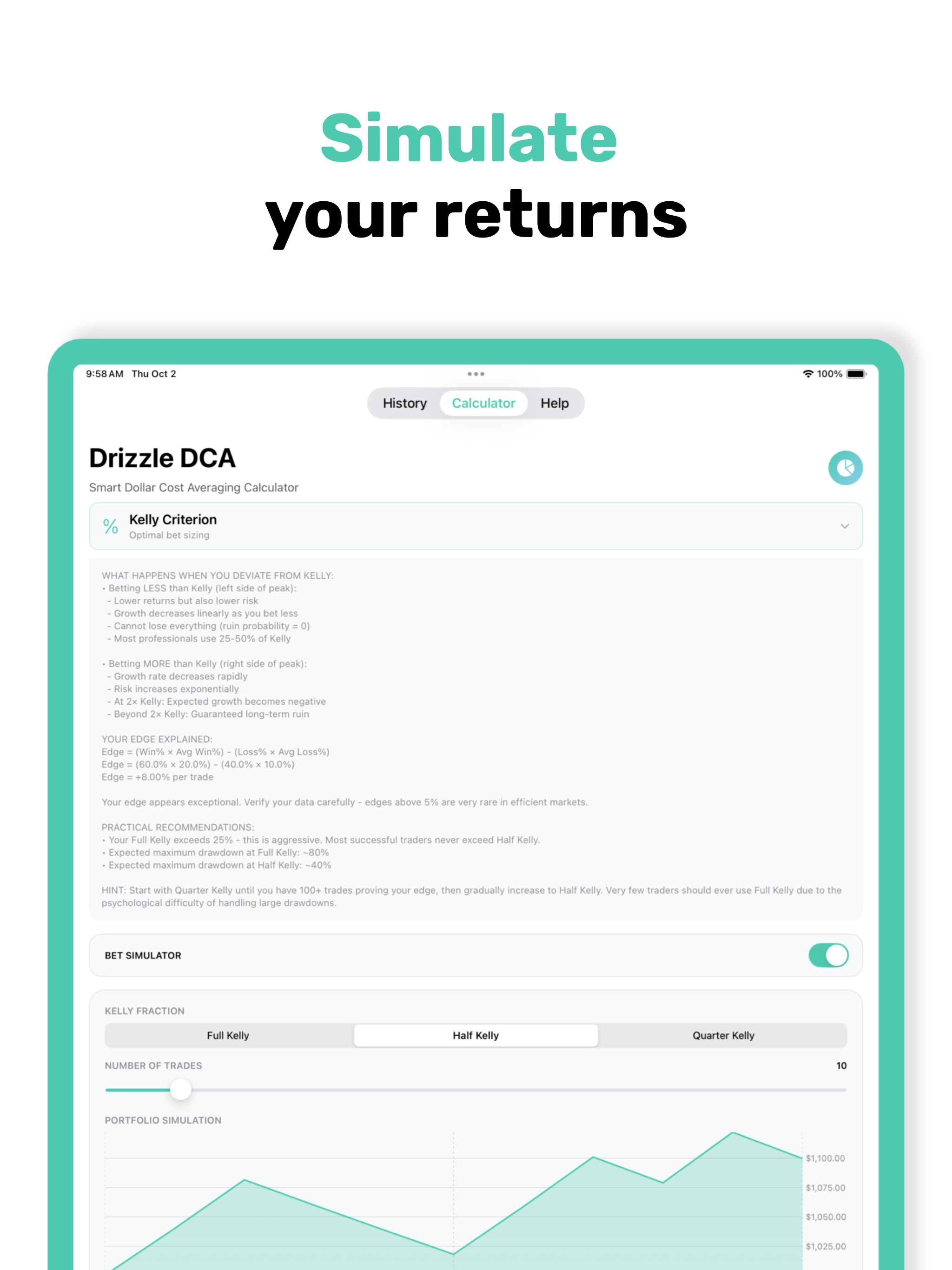 Stock Analysis - Drizzle DCA
