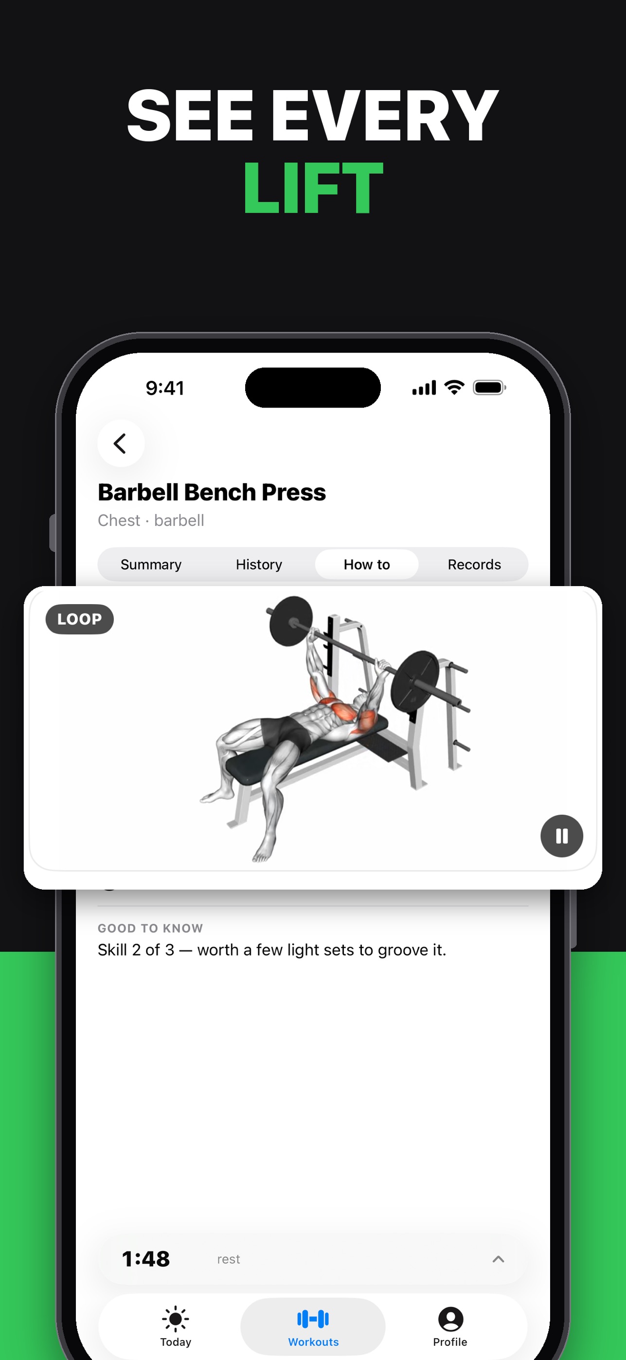 Screenshot 4 of GymLift: Workout Tracker & Log