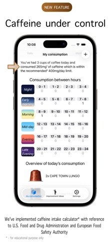 Capsule Coffee Tracker Screenshot 3 of 10