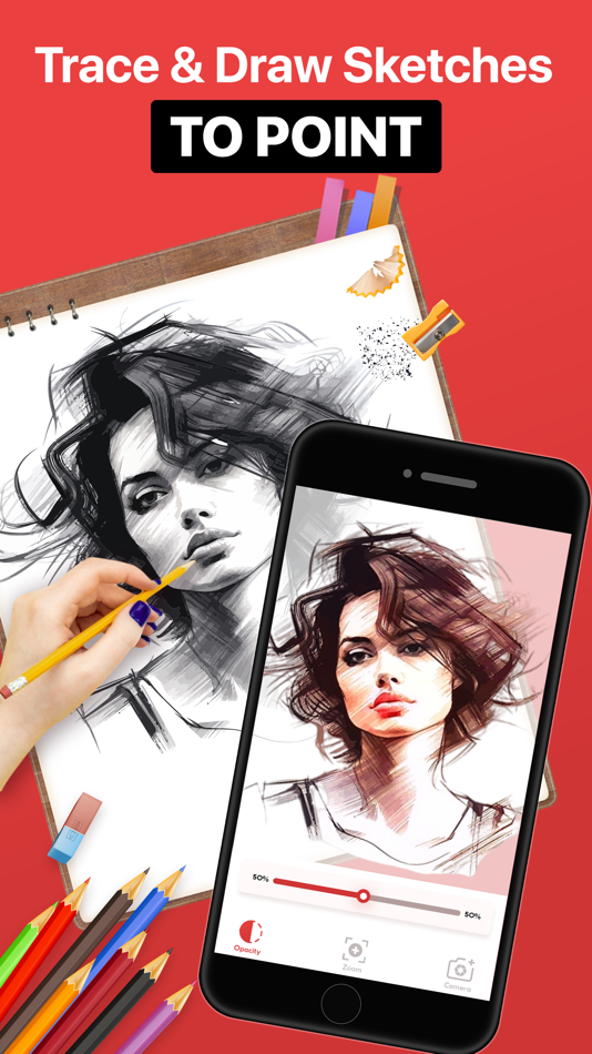 #1. AR Drawing-Draw & Sketch in AR (iOS) By: Muhammad Abdullah